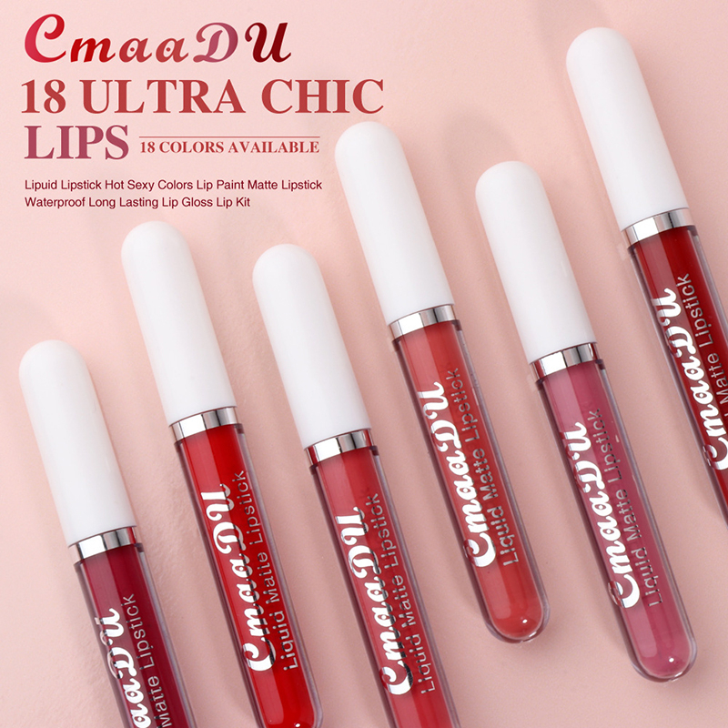 Rouge à lèvres liquide brillant velours longue durée, maquillage femme beauté produit foryoumer.com 