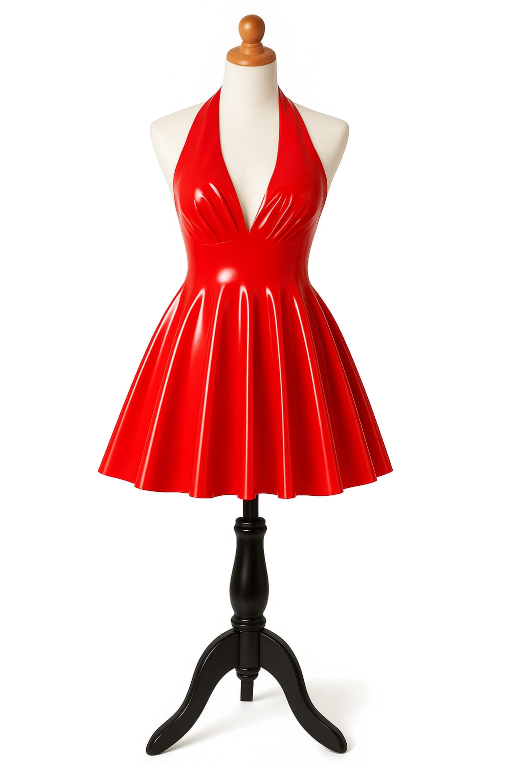 Robe en Latex Femme Sexy Brillante produit foryoumer.com produit 